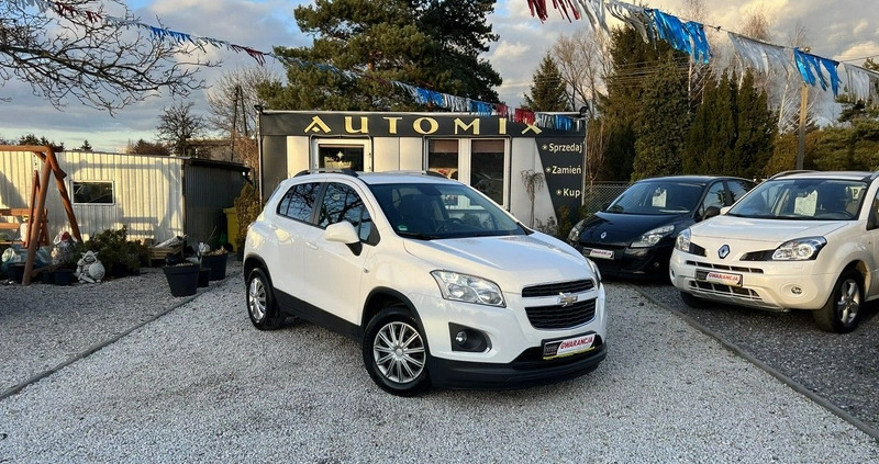 Chevrolet Trax cena 43800 przebieg: 137000, rok produkcji 2013 z Świdnica małe 301